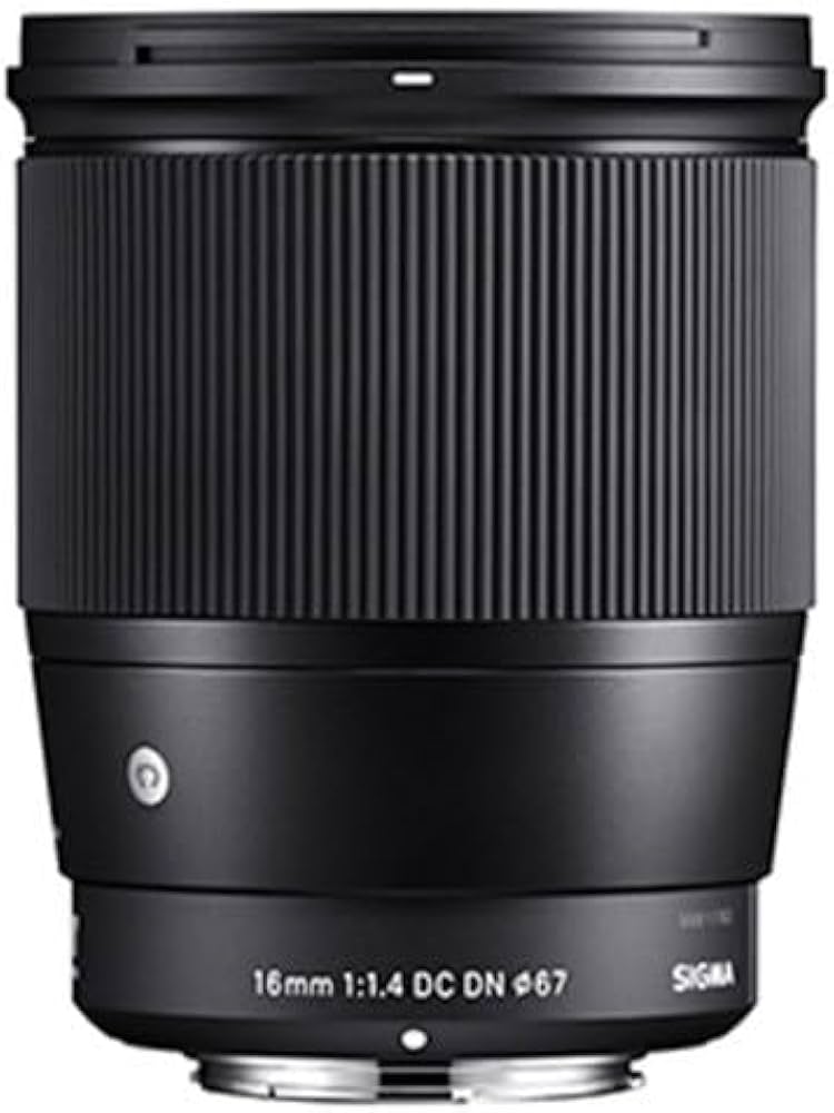 Amazon.com : Sigma 16mm f/1.4 DC DN Contemporary Lens for Sony E