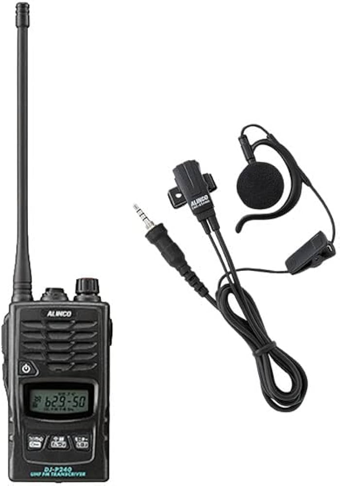 Amazon | アルインコ トランシーバー イヤホンマイクセット DJ-P240L