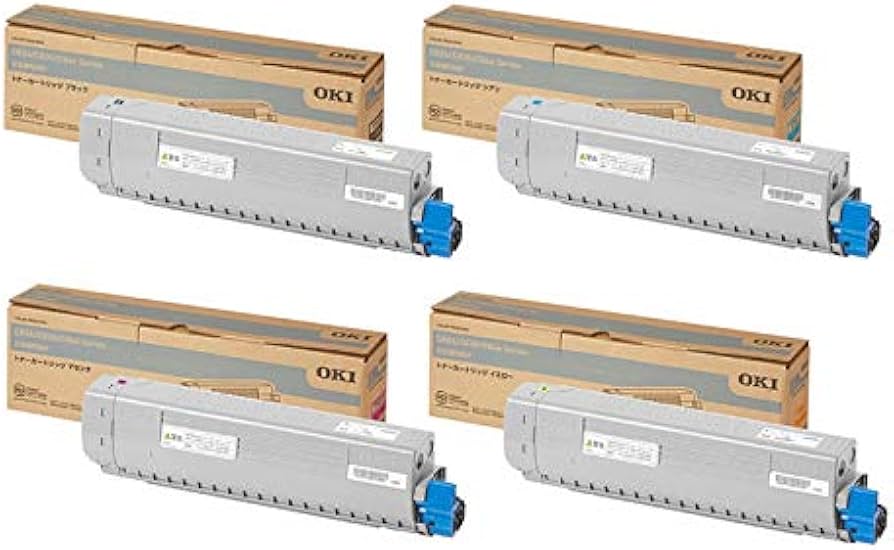 Amazon.co.jp: 【純正品】沖 TC-C3B1 トナーカートリッジ 4色セット