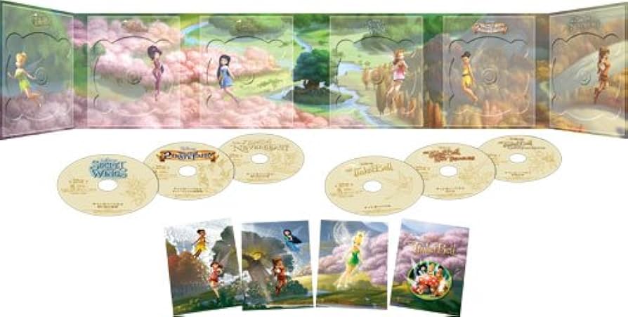 Amazon.co.jp: ティンカー・ベル コンプリート・ブルーレイ・ボックス