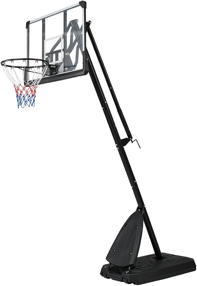 Amazon.co.jp: バスケットゴール 230-305cm 高さ無段階調節 ゴール