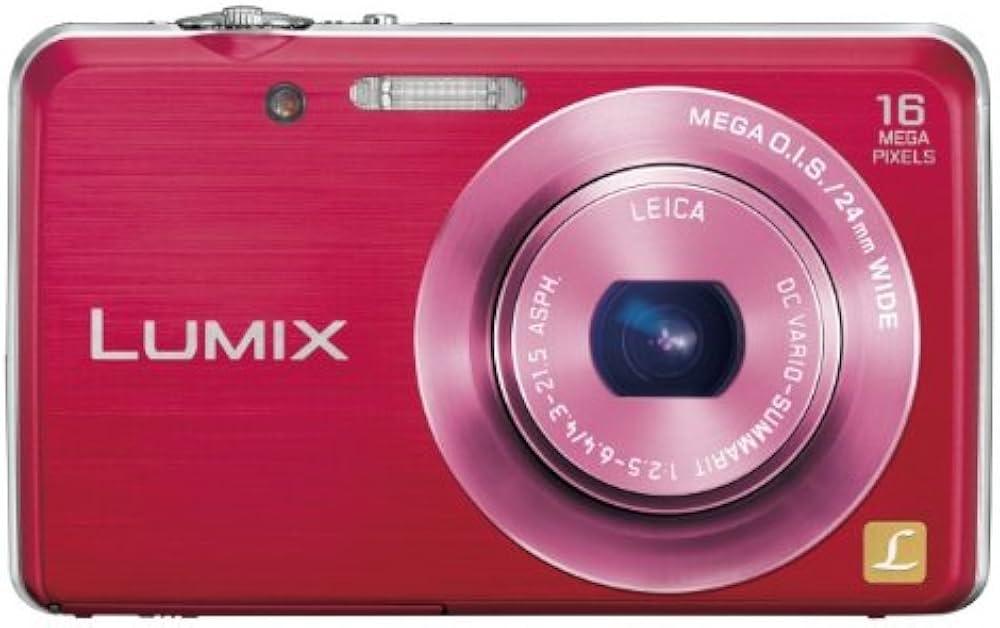 Amazon | パナソニック デジタルカメラ ルミックス FH8 光学5倍 レッド