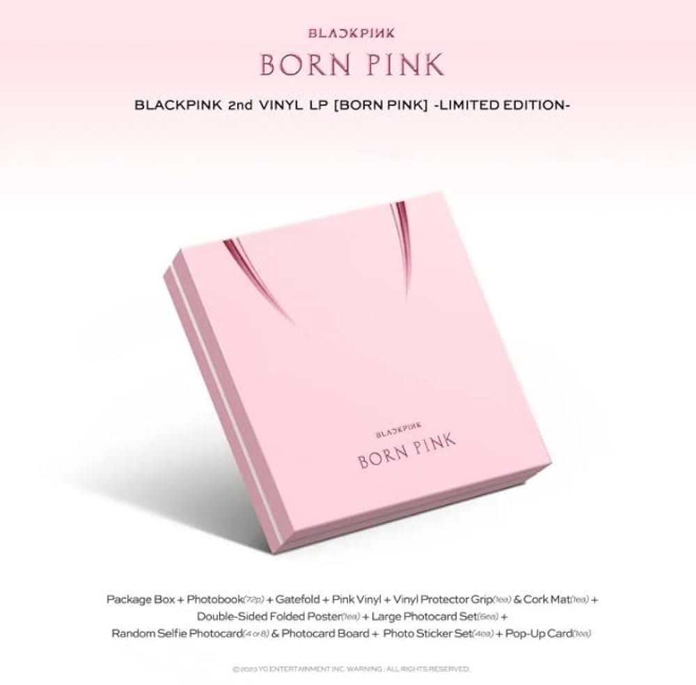 Amazon.com: Born Pink - Limited Pink Vinyl Edition: CDs & Vinyl