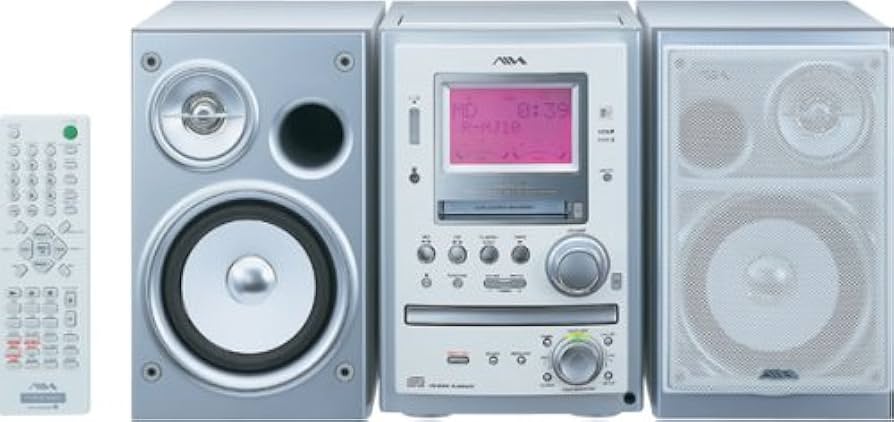 Amazon.co.jp: AIWA XR-MJ10 W MDステレオシステム ホワイト : 楽器