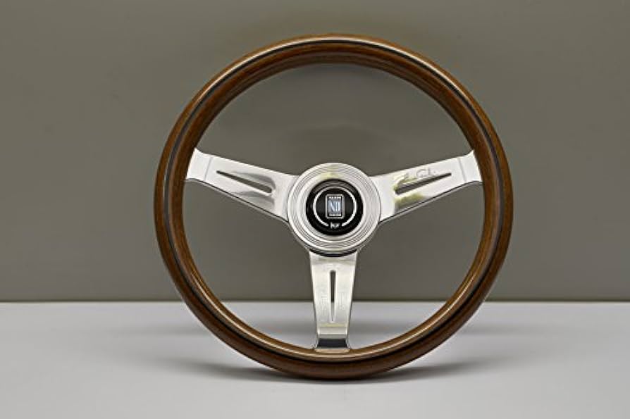 Amazon | NARDIステアリング classic ウッド×ポリッシュスポーク 33φ