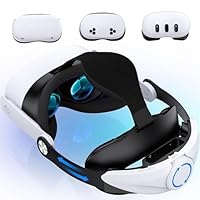 Amazon | Quest 3S/Quest 3/Quest 2用ヘッドストラップ、ダブルノブ