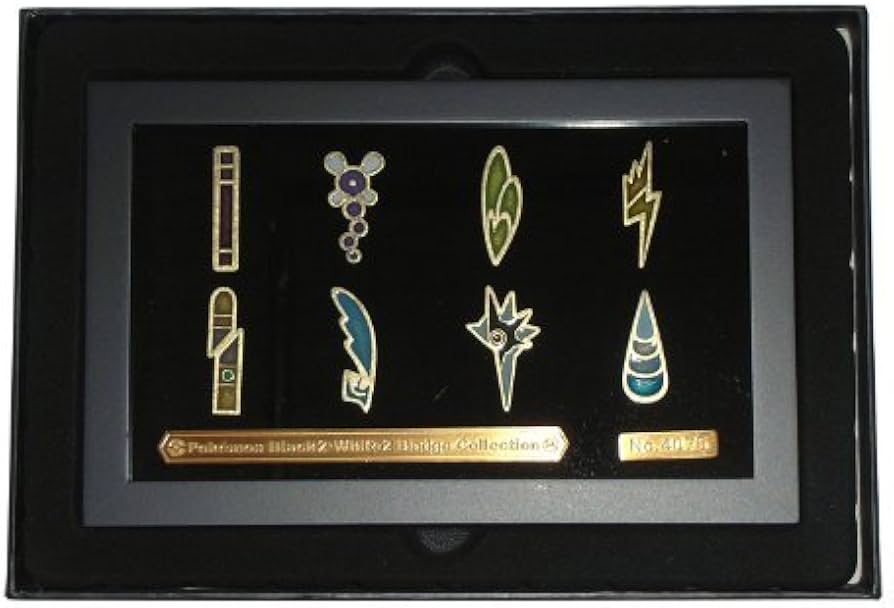 Amazon.co.jp: ポケットモンスターB2W2 バッジコレクション