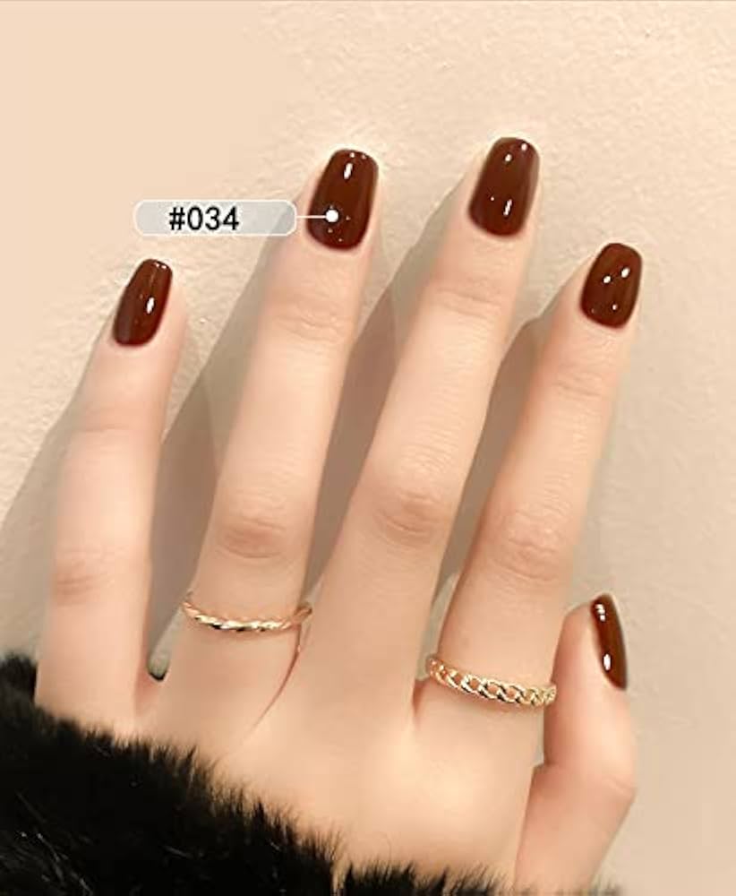 Amazon | ネイルジェル カラージェルセット テラコッタカラー 秋ネイル