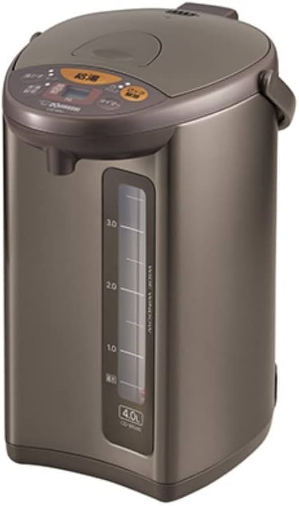 Amazon | 象印マホービン 電動ポット 4.0L メタリックブラウン CD-WU40