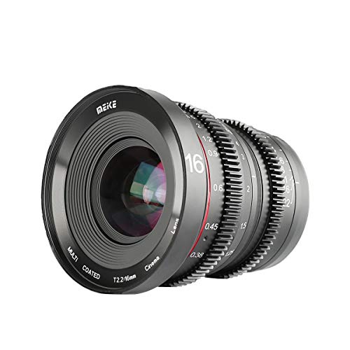 Amazon | Meike 16mm t2.2 大口径マニュアルフォーカスプライムミニ