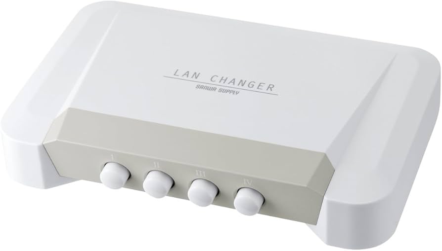 Amazon.co.jp: サンワサプライ LAN切替器(4回路) SW-LAN41 : パソコン