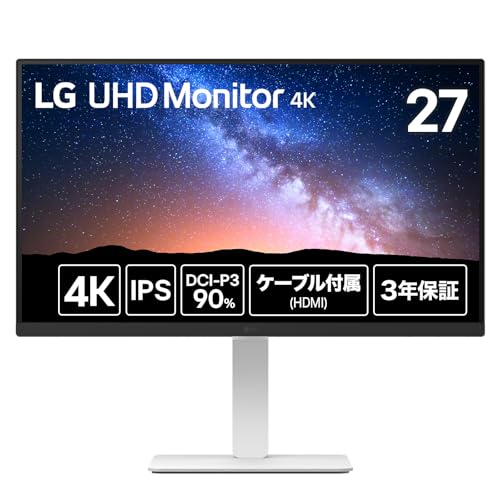 Amazon.co.jp: 27US550-W LG UHD Monitor 27型 4Kモニター : パソコン