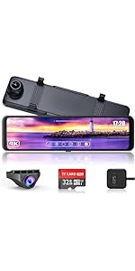 Amazon.co.jp: Changer ドライブレコーダー ミラー型 【伸縮式カメラ+