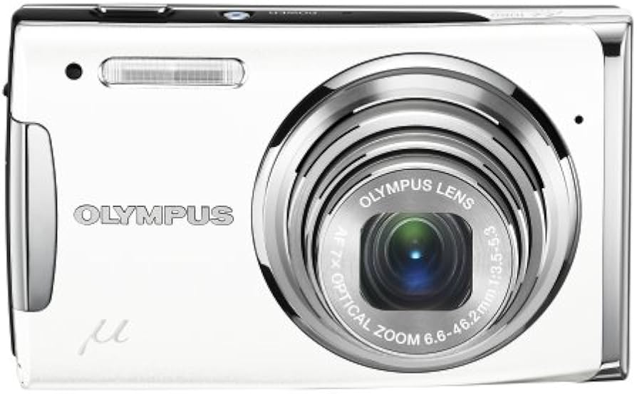Amazon.co.jp: OLYMPUS μ1060 Digital Camera (MU) White μ1060 WHT