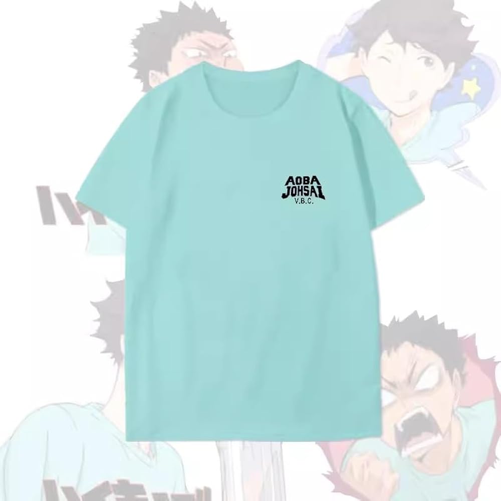 Amazon.co.jp: [SUMME] ハイキュー 及川徹 tシャツ 半袖 青葉城西高校