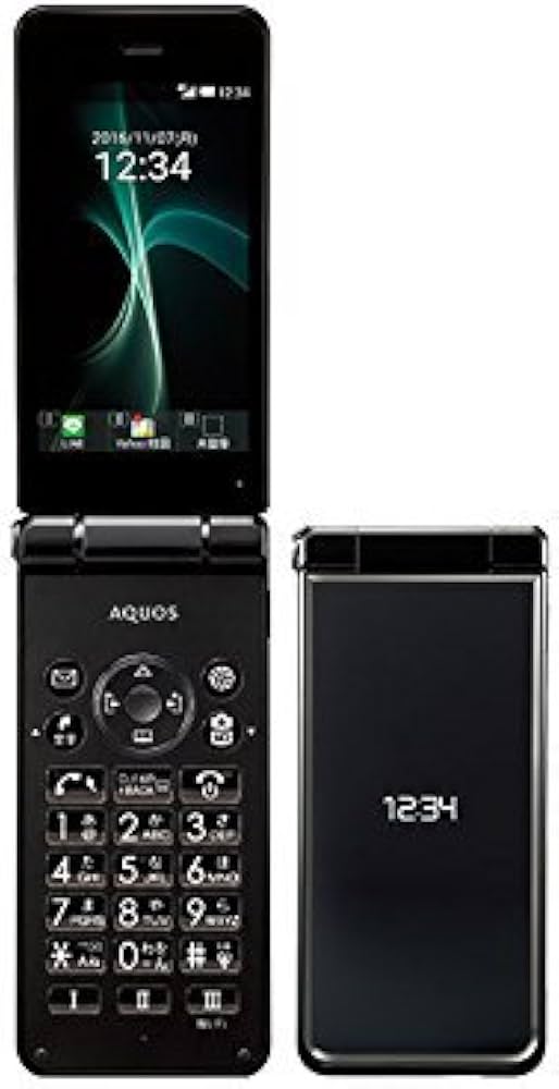 Amazon | sharp copyright Softbank 601SH AQUOS ケータイ2 BLACK