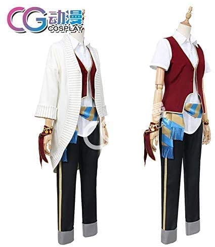 Amazon.co.jp: 漫尚cosplayコスプレ衣装 ターバン付き ウィッグ付き