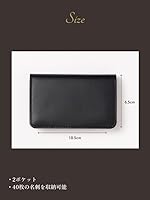 Amazon | [UNROOF] [アンルーフ] 本革 名刺入れ 上質 イタリアンレザー