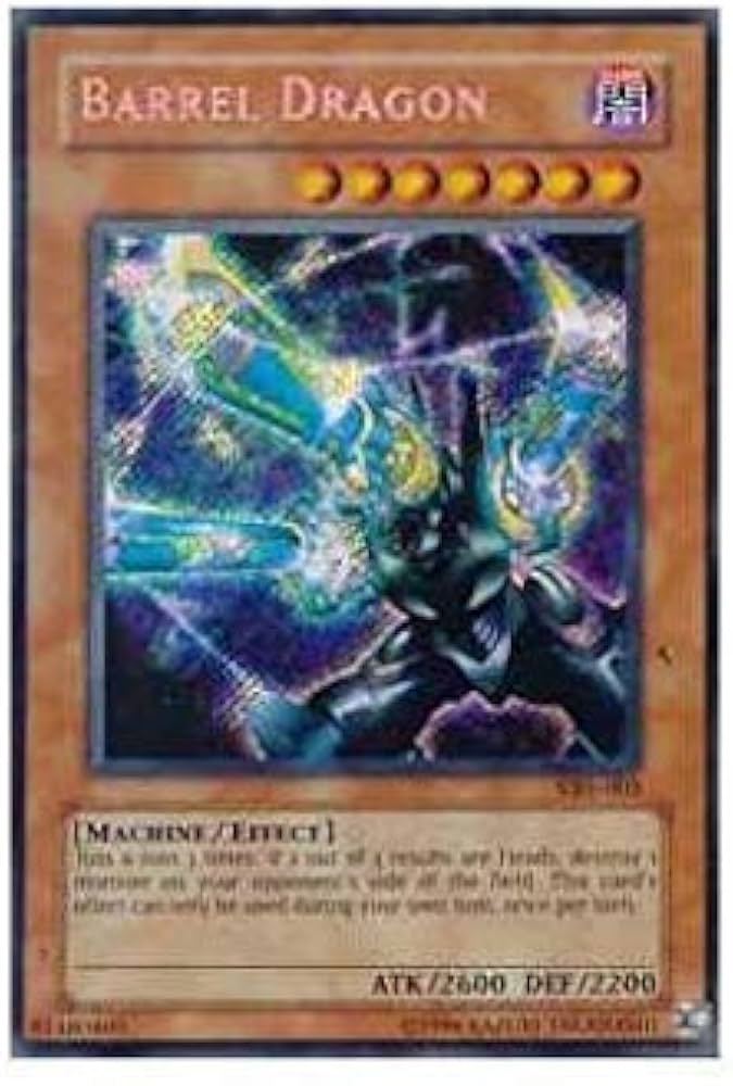 Amazon.co.jp: 遊戯王OCG BARREL DRAGON (リボルバードラゴン