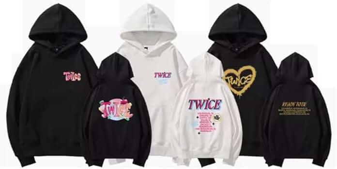 Amazon.co.jp: スウエットパーカー トゥワイス TWICE パーカー 厚く