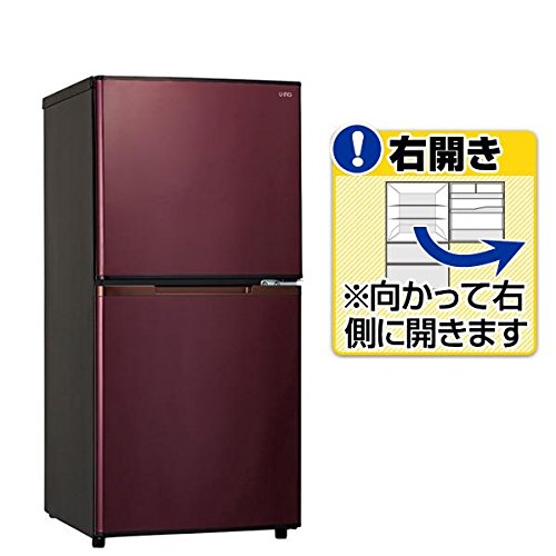 中古 U-ING 123L ノンフロン冷凍冷蔵庫【UR-F123K】 ユーイング UR