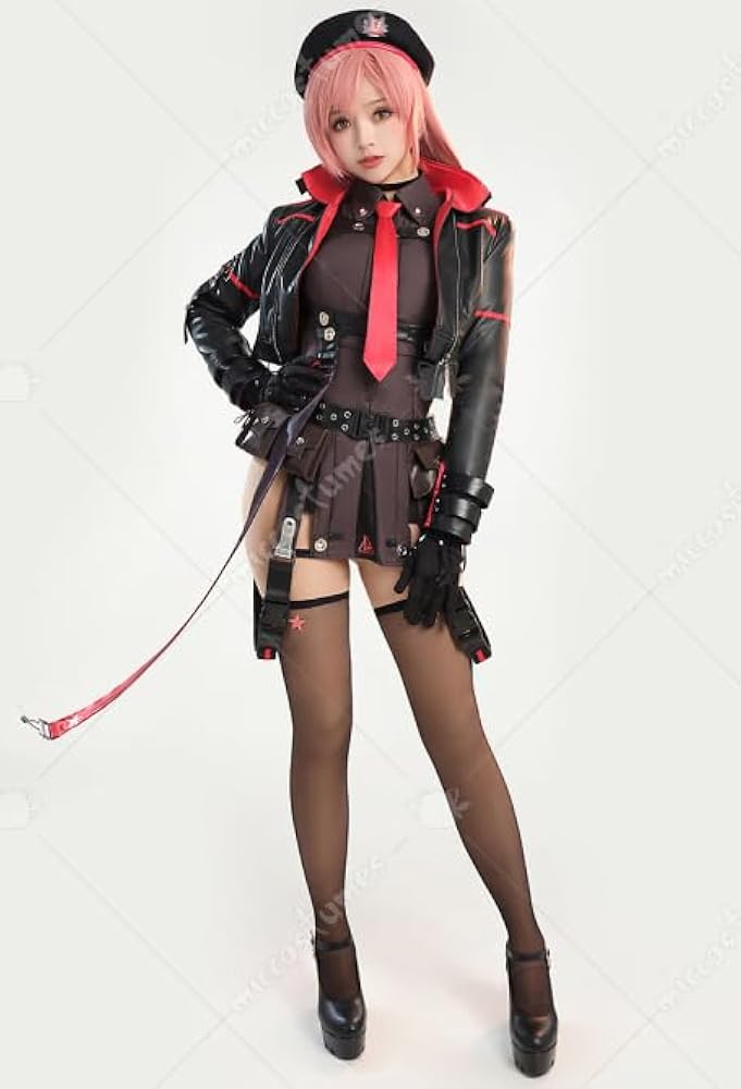 ラピ：レッドフード ウィッグ コスプレ 衣装 勝利の女神 NIKKE ニケ M