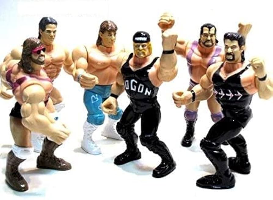 Amazon | アメリカン プロレス アクションフィギュア 6種コンプリート