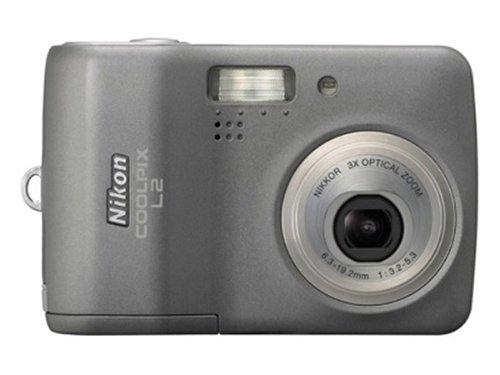 Amazon | Nikon Coolpix L2 6MP デジタルカメラ 3倍光学ズーム付き