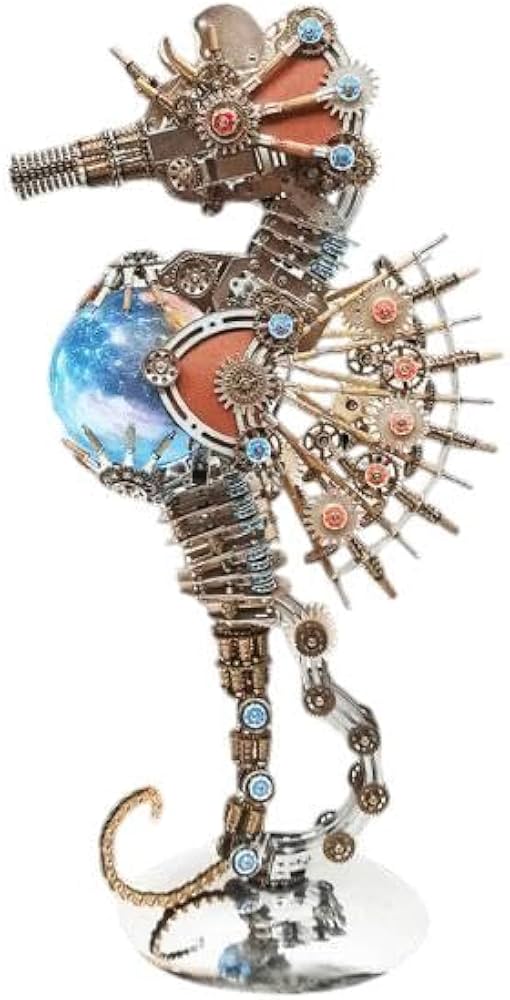Amazon.co.jp: ビルディングブロック スチームパンク タツノオトシゴ