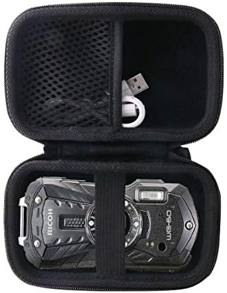 Amazon | WERJIA 収納ケース 互換性 RICOHリコーWG-90/WG-80/WG-70/WG