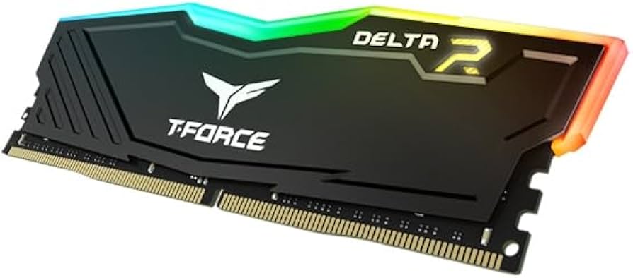 TEAMGROUP Team T-Force Delta RGB DDR4 Gaming Memory, 2 x 8 GB