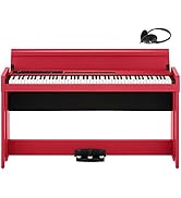 Amazon | KORG MICROPIANO マイクロピアノ ミニ鍵盤61鍵 レッド 61曲の