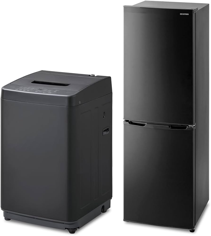 Amazon | アイリスオーヤマ 家電セット 一人暮らし 冷蔵庫 162L 洗濯機