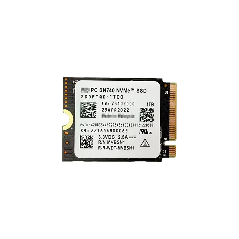 Amazon | SN740 1TB M.2 2230 SSD NVMe PCIE4.0x4 スチームデッキ用