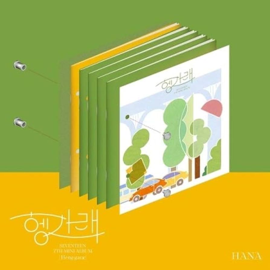 Amazon.com: Seventeen 'Heng:garae' 7th Mini Album Hana Version CD+