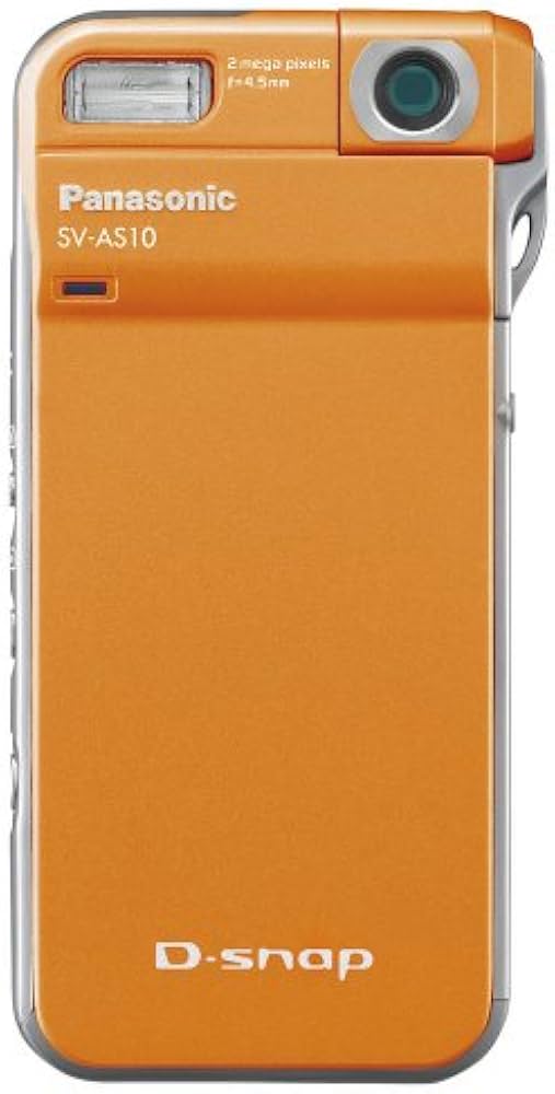 Panasonic SV-AS10D D-Snap 2MP Digital Camera (Orange) : Amazon.sg