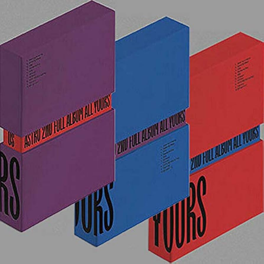 Amazon.com: ASTRO [ ALL YOURS ] 2nd Album 3 Ver FULL SET. 3 CD+3