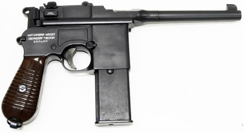 Amazon.co.jp: マルシン モーゼル M712 8mm BB ブラック ABS ブロー