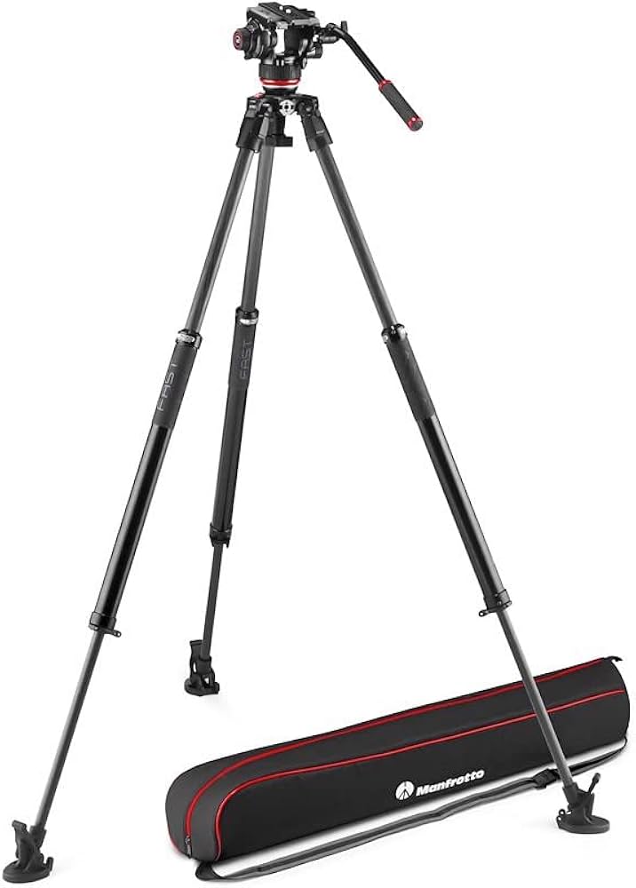 Amazon.com: Manfrotto 504X Fluid Video Head with 635 Fast Single