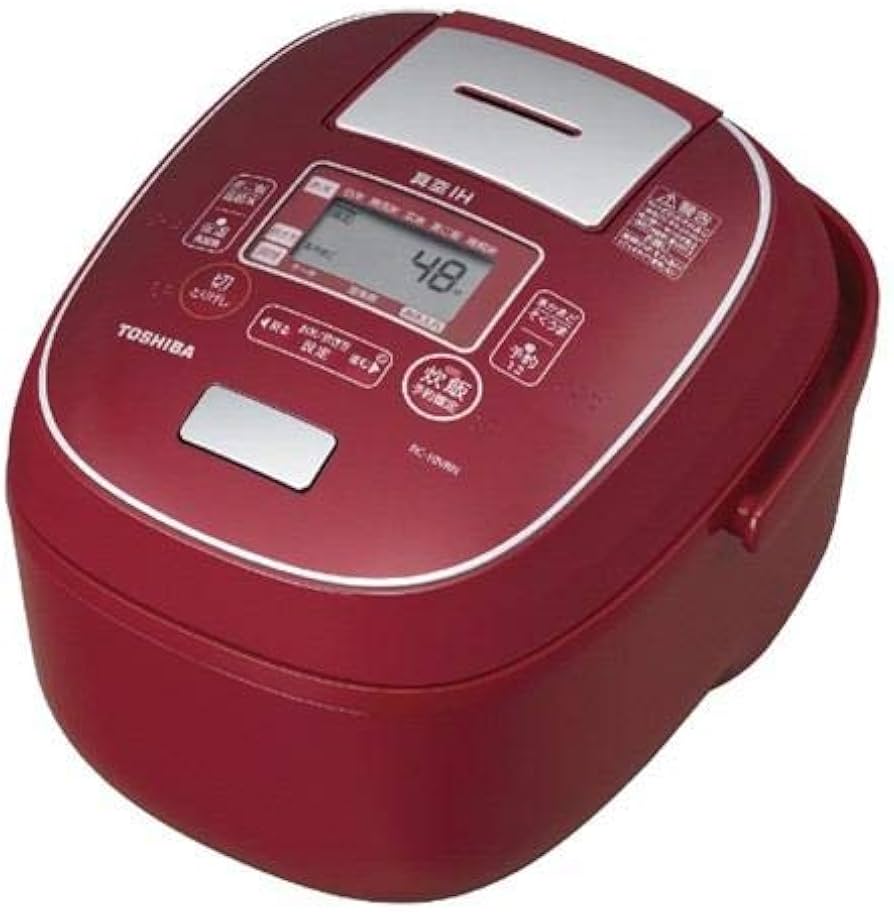 Amazon | 東芝 真空IHジャー炊飯器（5.5合炊き） シャインレッド