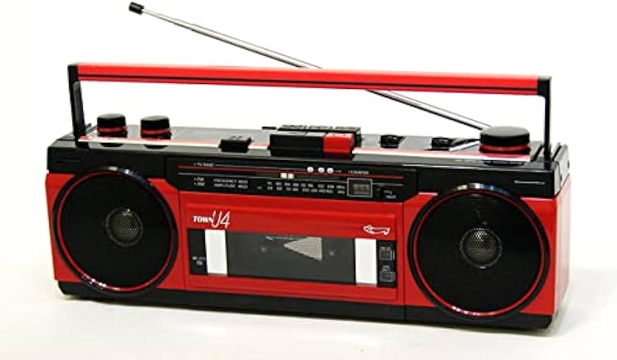 Amazon.co.jp: SANYO Sanyo MR-U4TII MR-U4T(2) Red TOWN U4 FM/AM 2