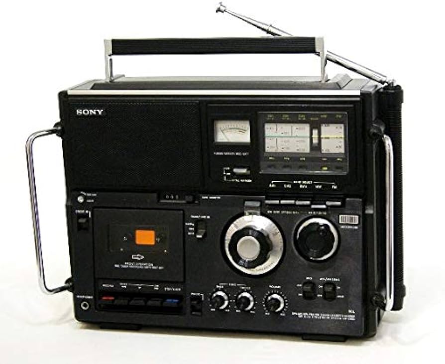 Amazon.co.jp: Sony CF-5950 Sky Sensor 5 Band Mono Radio Cassette