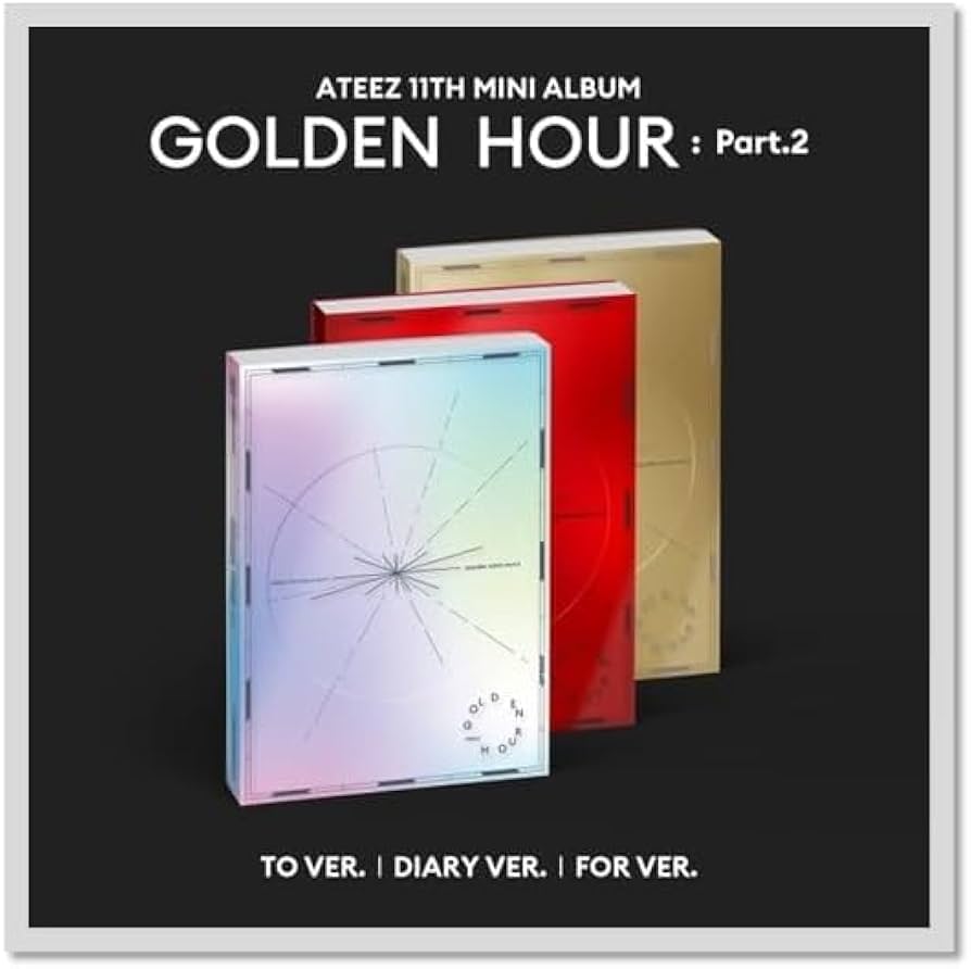 Amazon.com: GOLDEN HOUR : Part.2 ATEEZ 11th Mini Album (For ver