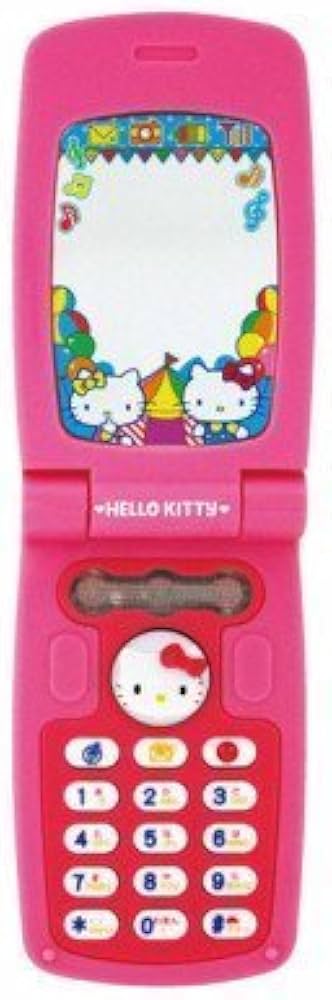 Amazon | ハローキティおしゃべり!ミラーケータイ | 電話・携帯電話