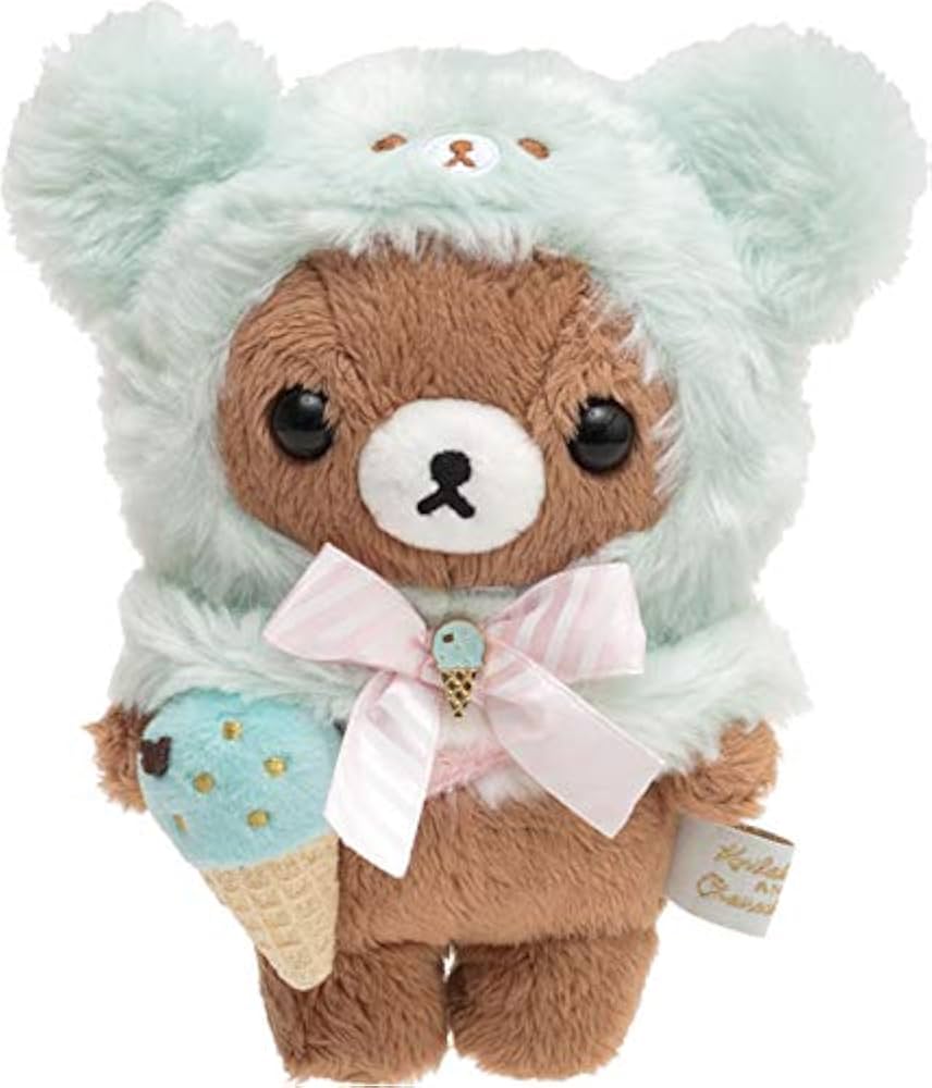 Amazon.co.jp: リラックマ ハッピーアイスクリーム ぬいぐるみ チャイ