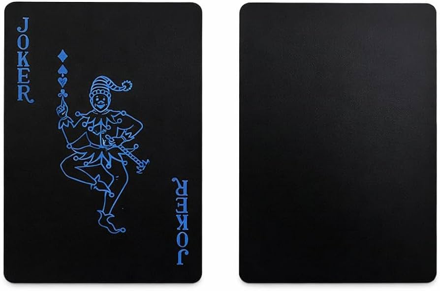 Amazon.co.jp: ZooooM ブラックトランプ 黒 プラスチック 製 ポーカー