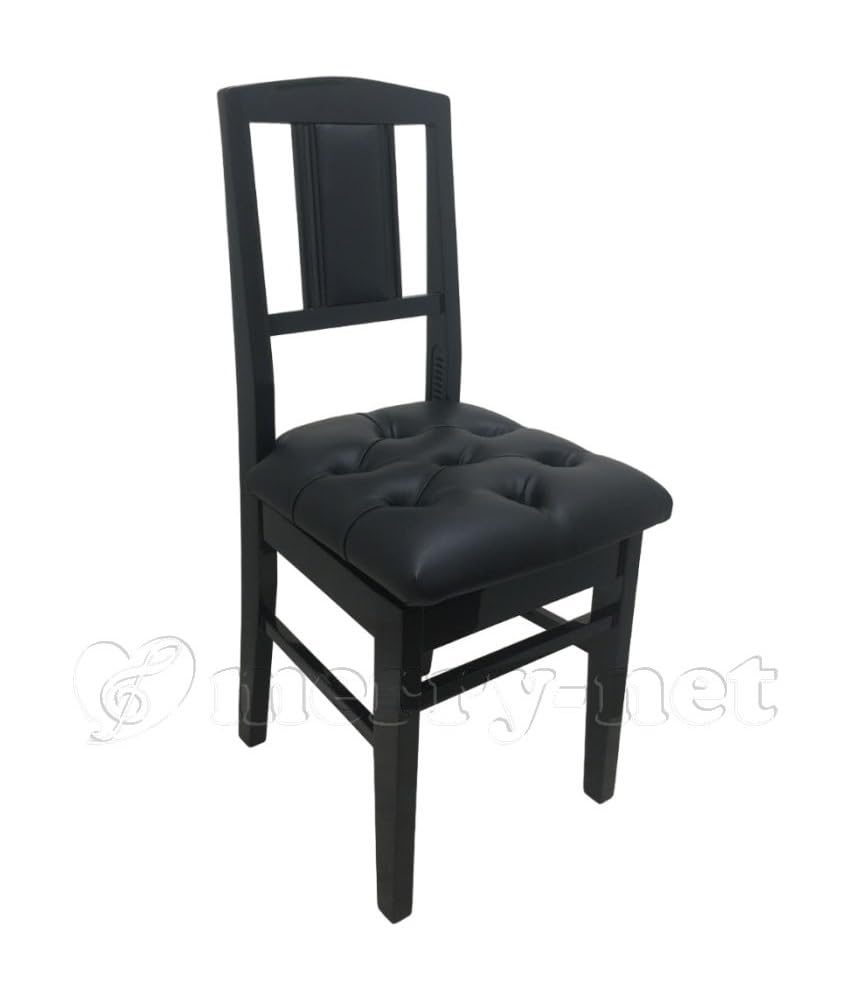 Amazon | 背もたれ付き ピアノ椅子 DEX 高級タイプ イトマサ トムソン