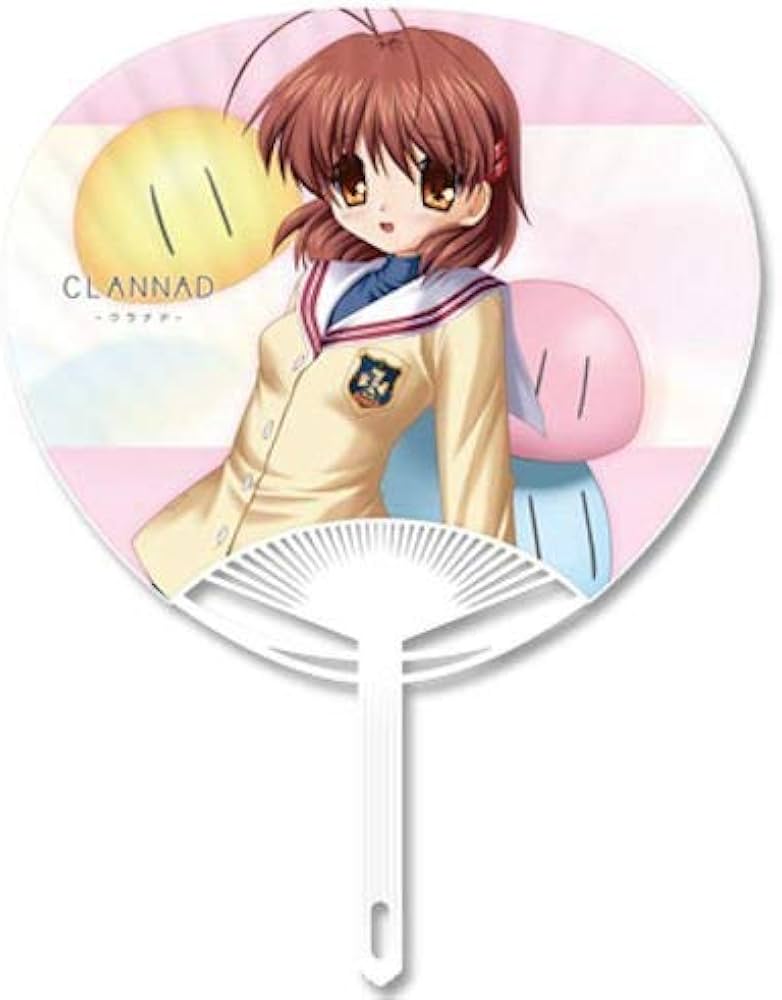 Amazon.co.jp: CLANNAD フルカラーイラスト うちわ 古河渚 クラナド