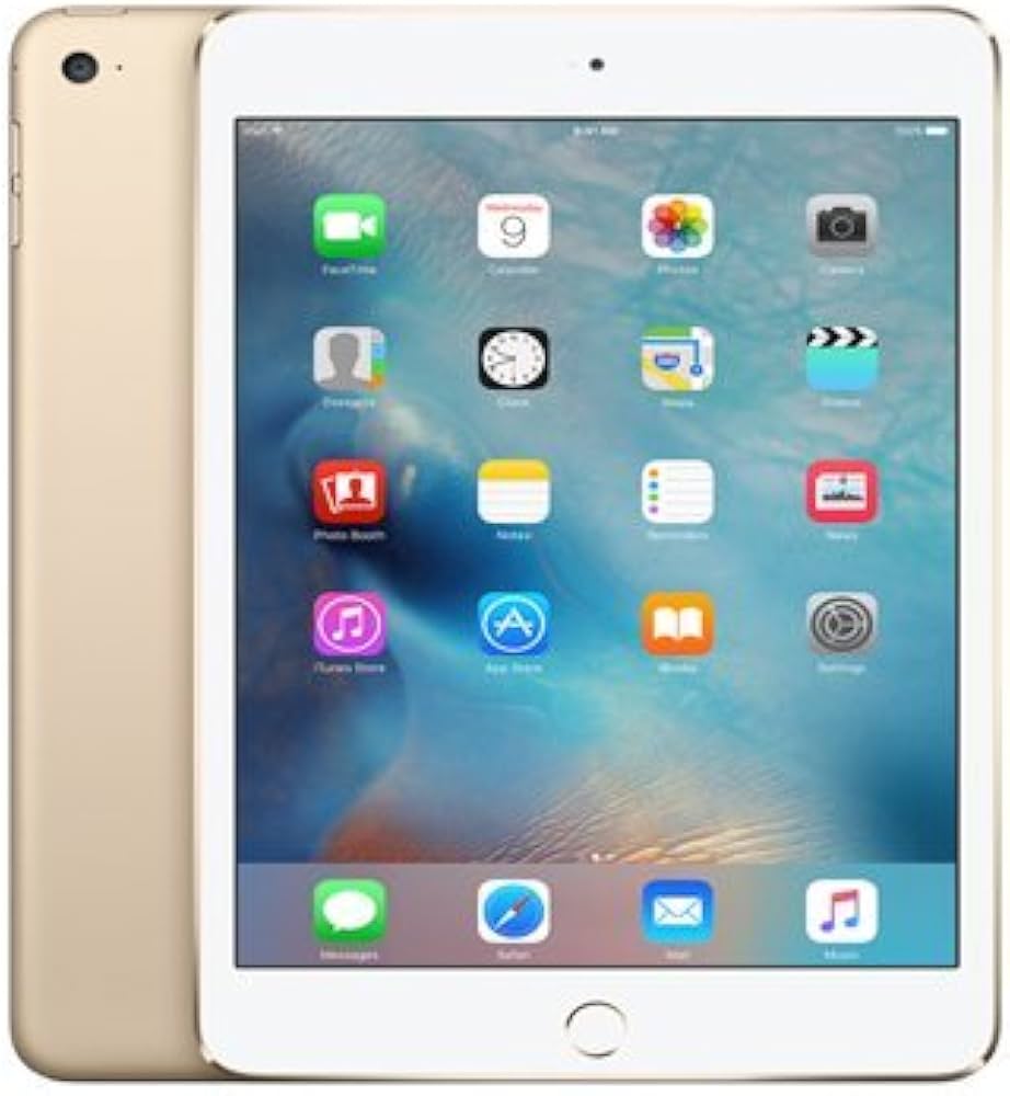 Apple iPad Mini 4 Tablet (7.9 inch, 16GB, Wi-Fi+3G) Gold : Amazon