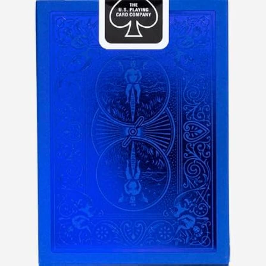 バイスクルトランプ オハイヨ青バック デッドストック 1ダース 楽天